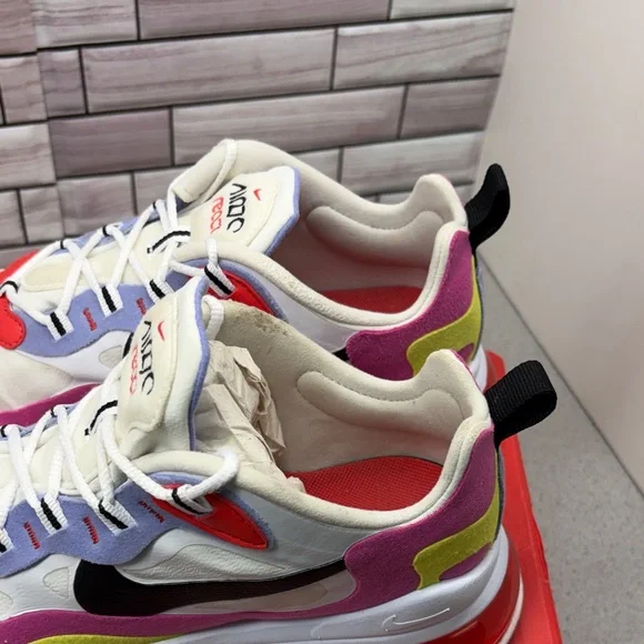 Nike Air Max 270 React Women’s size 9.5 CZ9351-100 - Picture 9 of 11